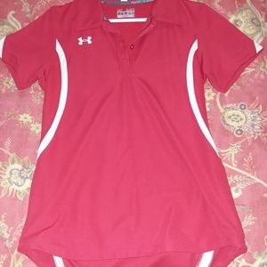 Womens under armour polo shirt
